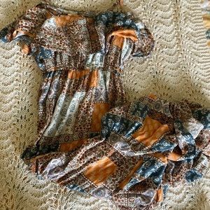 Beautiful, maxi, hippie dress.